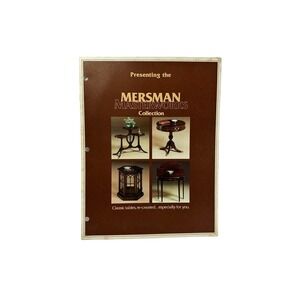 Mersman Masterworks Collection Catalog Vintage Furniture Tables Decor